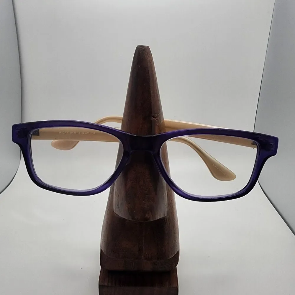 Isaac Mizrahi Purple & Cream Prescription Glasses Frames